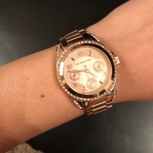 Michael Kors Rose Gold Watch NWOT (tags detached)